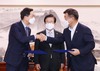 여야, 박병석 주재로 언론중재법 내달 27일 본회의 상정 합의