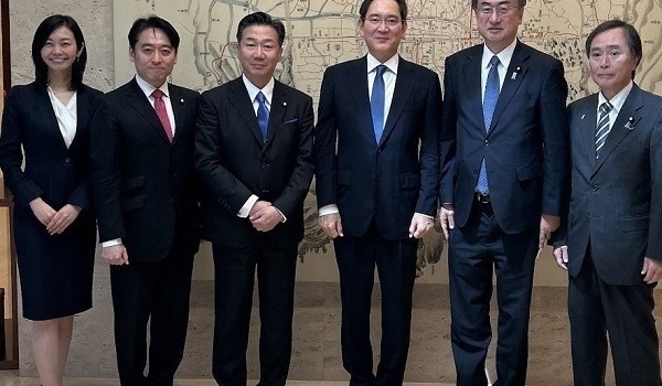 이재용, 방한한 日 참의원 대표단과 깜짝 회동…반도체 협력 논의