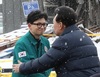 '갈등설' 尹-韓, 서천화재 현장 함께 점검…대통령 전용열차 동승해 대화