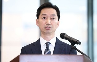 김지용 초대 중수청장 취임 