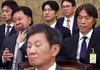 정몽규‧홍명보, 국회 문체위 출석…여야 모두 감독 선임 절차 하자 지적